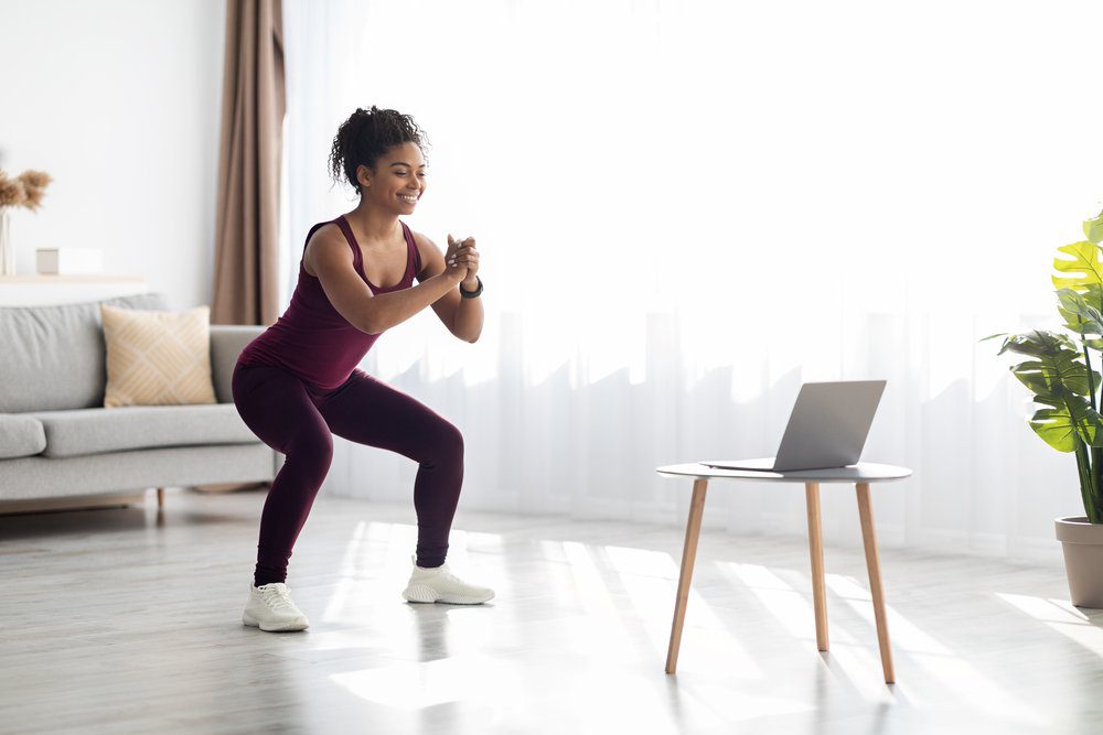 Renforcement musculaire : circuit training fait à la maison