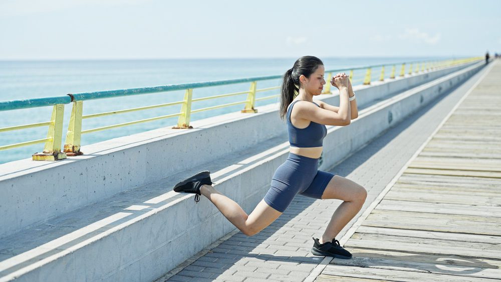 Variante de squat : fente bulgare